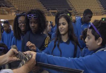 Sixth-graders learn about the world of agriculture